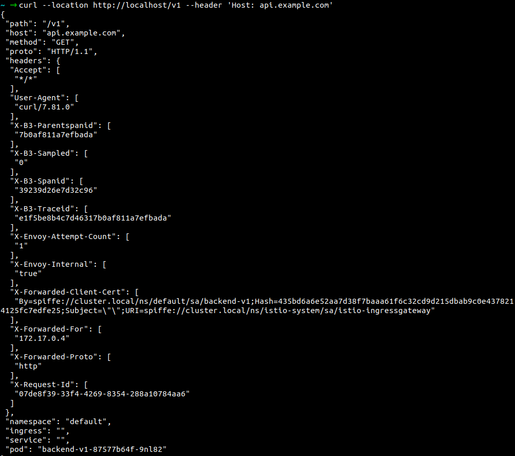 Path-Based routing v1